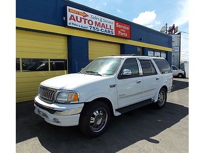 2002 ford expedition 4x4 eclipse sport trucks interior leather tv no reserve!!