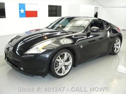 2009 nissan 370z touring htd leather 19" wheels 19k mi texas direct auto
