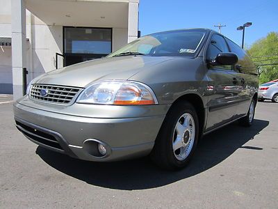 2003 ford windstar lx deluxe minivan tv vcp 1-owner clean loaded lqqk no reserve