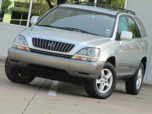 2000 lexus rx 300 suv | sunroof | leather | cd | clean carfax | no reserve !!!!!