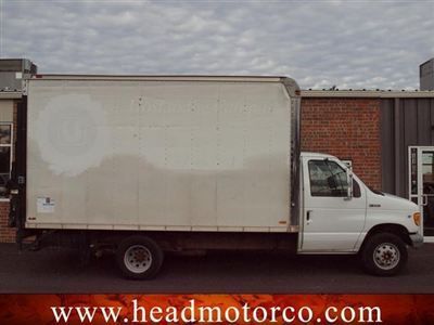 1997 ford e-350 econoline cutaway box  truck automatic gasoline 5.4l v8 pfi sohc