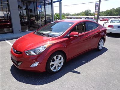 Elantra limited, leather, low miles, usb audio, heated seats