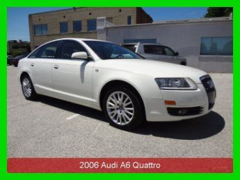 2006 audi a6 3.2  quattro all wheel drive navigation keyless start premium