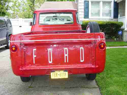 1963 Ford Econoline pick up 6cyl three speed manual all original, image 5
