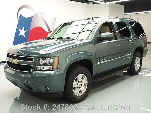 2008 chevy tahoe lt 4x4 8passenger leather park assist  texas direct auto