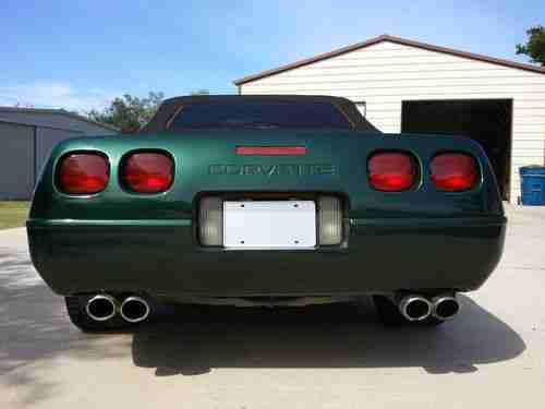 1994 Chevrolet Corvette Convertible 6-speed manual Green w/Black Top, US $10,995.00, image 5