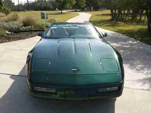 1994 Chevrolet Corvette Convertible 6-speed manual Green w/Black Top, US $10,995.00, image 16