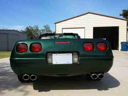1994 Chevrolet Corvette Convertible 6-speed manual Green w/Black Top, US $10,995.00, image 19