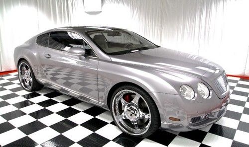 2005 bentley continental gt cpe! low miles!! rare find!! custom grille!! call