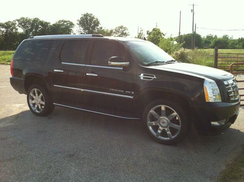 2009 cadillac escalade esv sport utility 4-door 6.2l