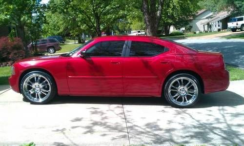 2007 dodge charger se sedan 4-door 2.7l 22in boss rims low price great condition