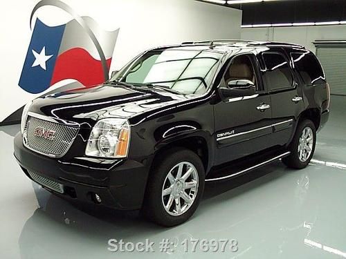 2008 gmc yukon denali awd sunroof nav rear cam dvd 48k texas direct auto