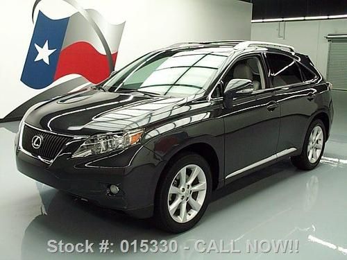 2010 lexus rx350 sunroof rear cam climate seats 48k mi texas direct auto