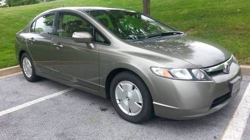 Sharp!!  2007 honda civic hybrid sedan 4-door 1.3l