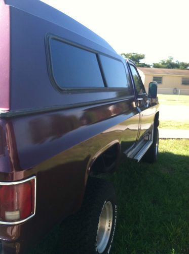 Classic chevy pickup 1977 4x4