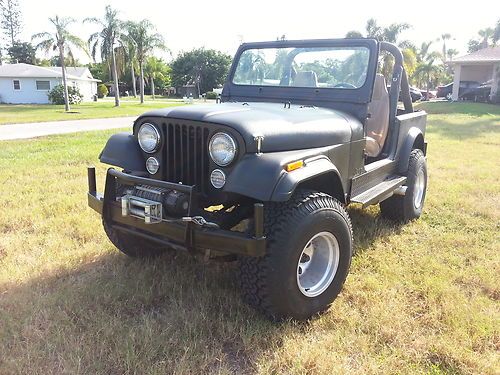 1985 jeep cj7 v8 304 ...4speed 4x4