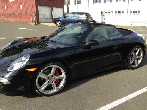 2013 porsche carrera s cabriolet triple black, US $109,000.00, image 3