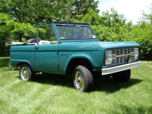 1966 ford bronco sport utility - original survivor - 4x4