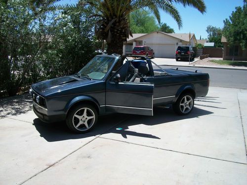 1980 volkswagon rabbit pickup retro mod