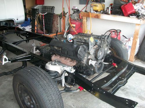 1956 Ford F-100 Project Truck with 03 Crown Vic Drive Train 4.6L V-8, US $2,995.00, image 13