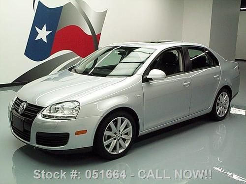 2010 volkswagen jetta wolfsburg ed turbo sunroof 32k mi texas direct auto