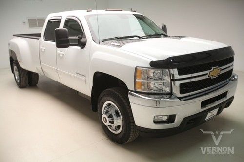 2011 drw ltz crew 4x4 leather heated reverse sensing we finance 23k miles