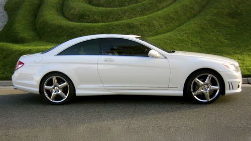 2008 mercedes benz cl550 - cpo warranty till 10/2015 cl63 body kit &amp; exhaust