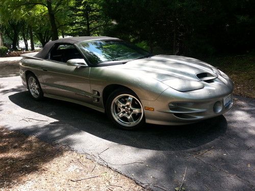 2002 pontiac trans am ws6 convertible low miles