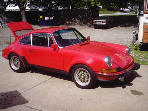 1973 porsche 911e coupe non sunroof restoration project