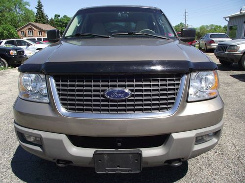 2003 ford expedition xlt ,4x4,leather,1 owner,clean,no reserve.