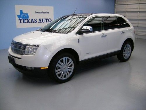 We finance!!!  2009 lincoln mkx awd auto pano roof nav sync thx 20 rims htd seat