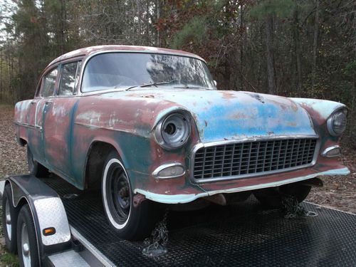 1955 chevrolet w/ original 265 v8 engine and drivetrain