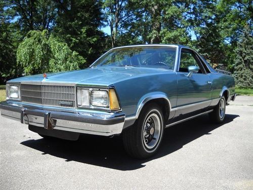 1980 chevrolet el camino conquista 2-door 5.0l