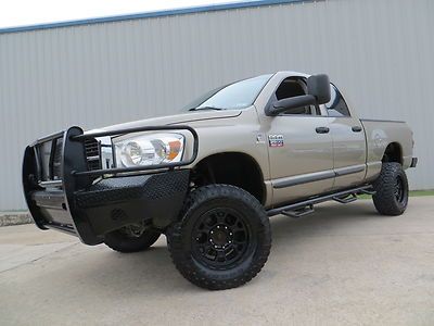 07 ram 2500 (big horn) 5.9l cummins (h.o) 4x4 ranch-hand lift carfax swb cheap!