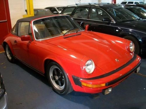 1979 porsche 911sc targa red/saddle, pristine, nyc