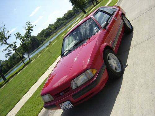 1991 ford mustang lx hatchback 2-door 5.0l