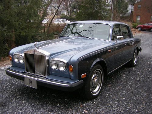 1979 rolls royce silver shadow ii base sedan 4-door 6.7l