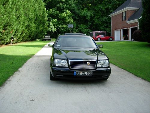 1992 mercedes sel 600 with added amg package