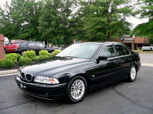 2001 bmw 530i - just traded! rare 5 speed! leather! very nice! $99 no reserve!