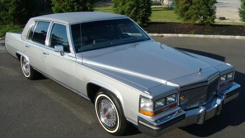 1989 cadillac brougham d'elegance sedan 4-door 5.0l 19,590 miles time capsule !!