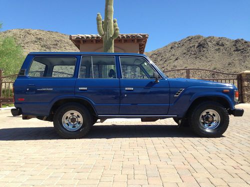 1986 toyota landcruiser fj60 no rust low miles low reserve orig condition