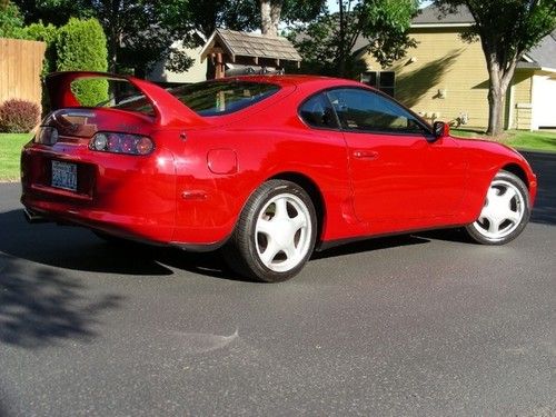 1993 toyota supra twin-turbo coupe rare 6 speed extremely clean! and one owner