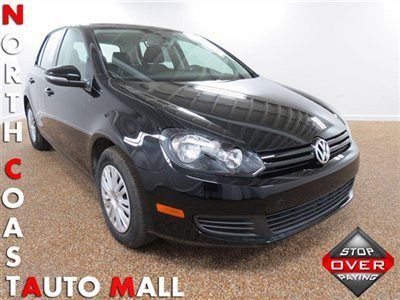 2013(13)golf hatchback fact w-ty only 3k black/black mp3 cruise save huge!!!