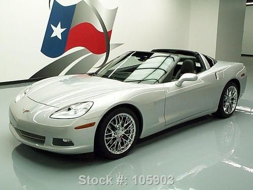 2009 chevy corvette auto leather chrome wheels only 32k texas direct auto