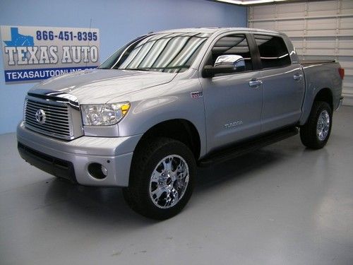 We finance!!!  2010 toyota tundra crewmax limited auto roof nav rcam heated seat