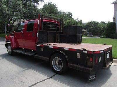 07 CHEVROLET C4500 KODIAK CREW CAB AUTOMATIC FLATBED 6.6L DURAMAX DIESEL, US $21,950.00, image 8