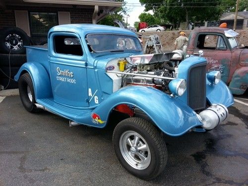 1941 ford pick up gasser pro steet hot rod bad to the bone make offer old school