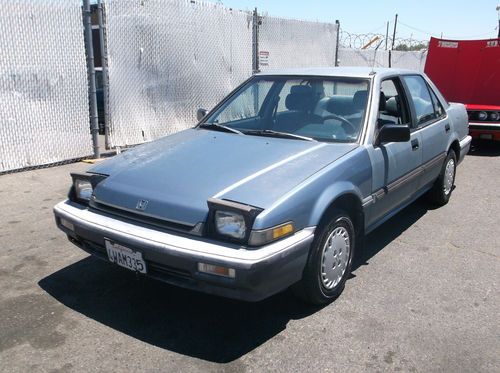 1988 honda accord, no reserve