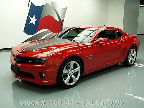 2010 chevy camaro 2ss 6-spd htd leather 20" wheels 42k texas direct auto