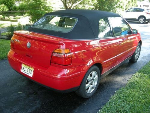 Sell used 2001 Volkswagen Cabrio GLS Convertible 2-Door 2.0L in Brielle ...